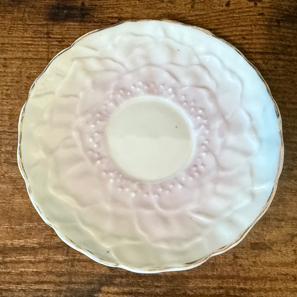 Floral Espresso Cup and Saucer - Picture 7 of 14